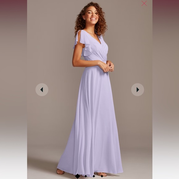 Purple/lavender bridesmaids/prom maxi dress - Picture 1 of 6